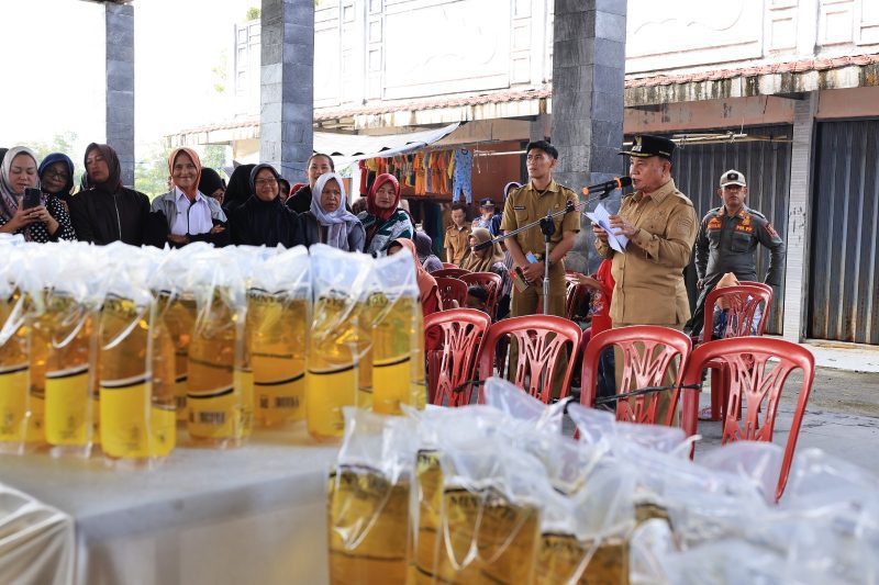 Operasi Pasar Murah Minyakita Digelar di Lampung Barat, Wabup Mad Hasnurin Pastikan Harga Terjangkau