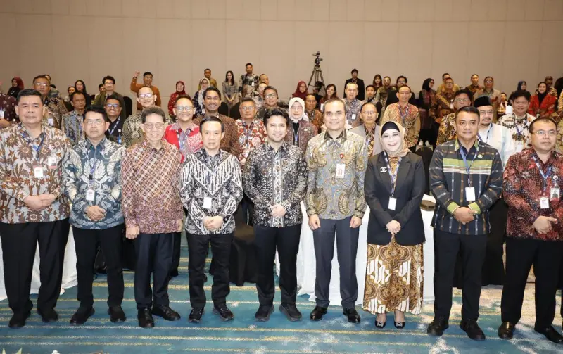 Sekdaprov Lampung Hadiri Raker KUB Bank Jatim 2026, Perkuat Sinergi Perbankan Daerah