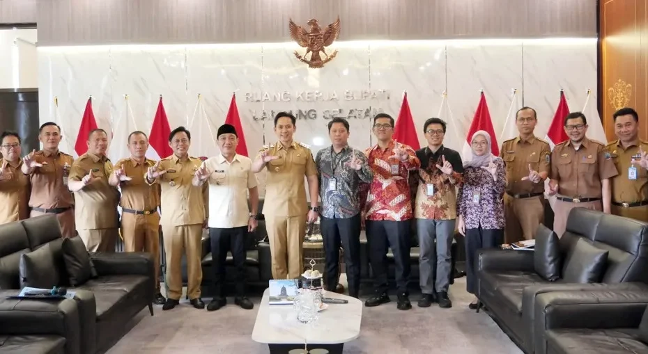 BPK Soroti Retribusi dan Sistem Keuangan, Bupati Egi Siap Benahi Pengelolaan PAD Lampung Selatan