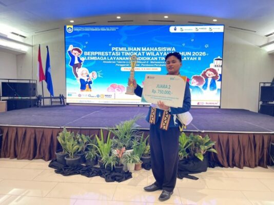 Mahasiswa Hukum Unila Raih Juara 2 Pilmapres LLDIKTI II 2026, Siap Melaju ke Tingkat Nasional