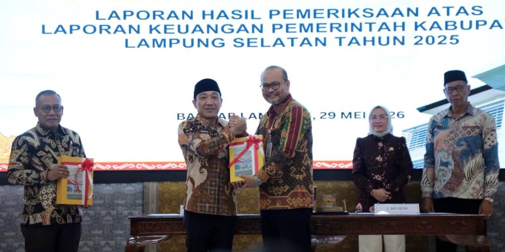 10 Tahun Berturut-turut Raih WTP, Lampung Selatan Perkuat Reputasi Tata Kelola Keuangan Terbaik