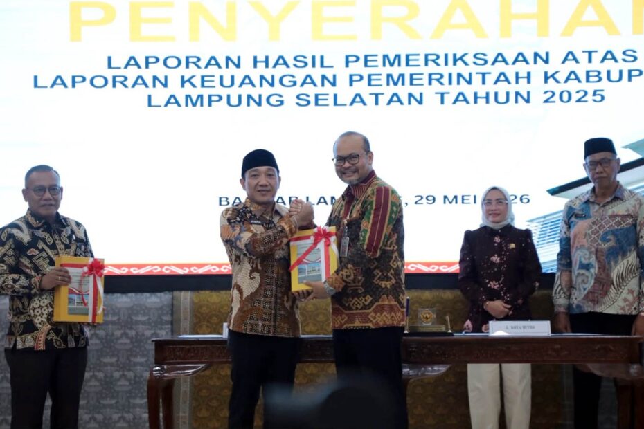 10 Tahun Berturut-turut Raih WTP, Lampung Selatan Perkuat Reputasi Tata Kelola Keuangan Terbaik