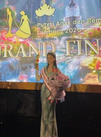 Shakira Alkhaira Raih Gelar Puteri Anak Indonesia Lampung 2026, Siap Harumkan Nama Lampung di Tingkat Nasional