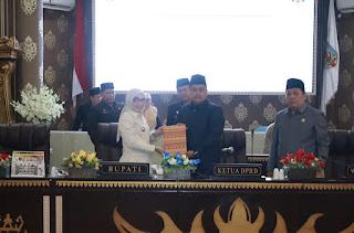 Bupati Way Kanan Hadiri Paripurna Istimewa DPRD Way Kanan