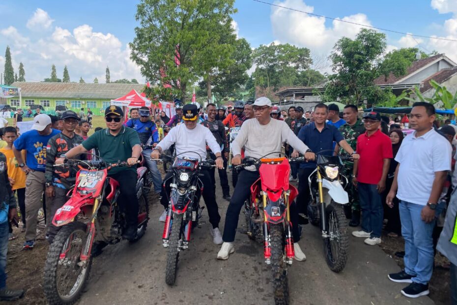 Kasrem 043/Gatam dan Wali Kota Metro Lepas Gas Amal Trail Adventure 2026, Galang Dana Pembangunan Masjid