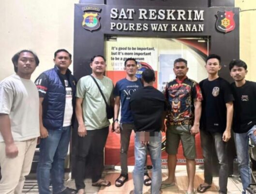 Polres Way Kanan Tangkap DPO Kasus Dugaan Kekerasan terhadap Anak di Negara Batin