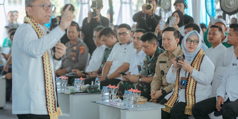 Menko Pangan Zulhas Tegaskan Komitmen Swasembada Pangan di Lampung: Pupuk Lancar, Harga Gabah Naik