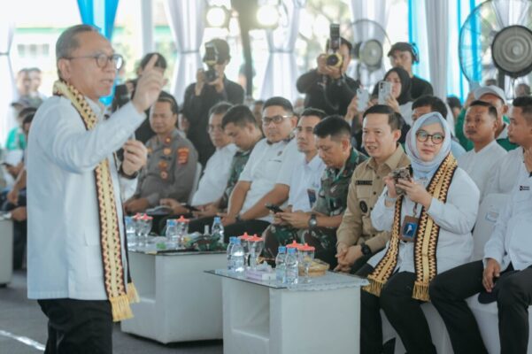 Menko Pangan Zulhas Tegaskan Komitmen Swasembada Pangan di Lampung: Pupuk Lancar, Harga Gabah Naik