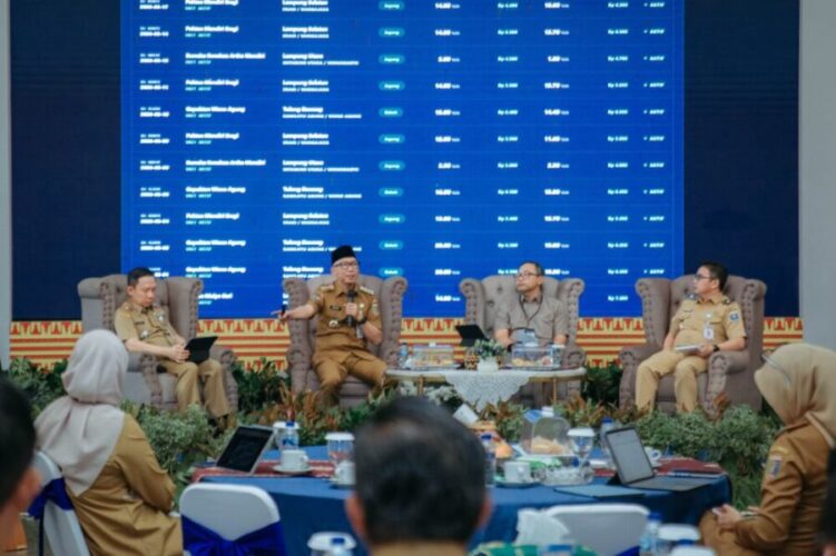 Digitalisasi Lampung Dipercepat, Gubernur Mirza Dorong Transparansi dan Peningkatan PAD Lewat ETPD