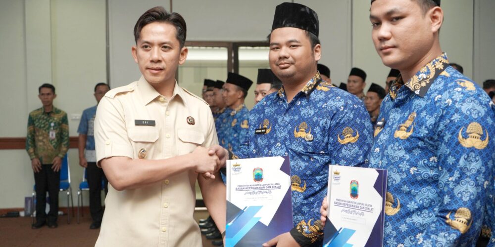 47 CPNS Lampung Selatan Resmi Jadi PNS, Bupati Egi: ASN Harus Bergerak Cepat dan Berikan Dampak Nyata untuk Masyarakat