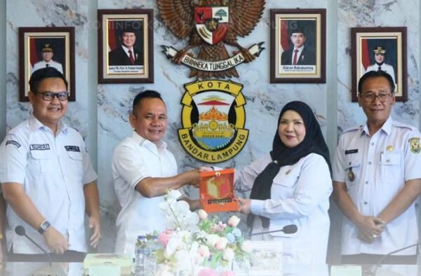 Wali Kota Eva Dwiana Terima Audiensi Bawaslu Lampung, Perkuat Sinergi Jaga Demokrasi dan Kondusivitas Daerah