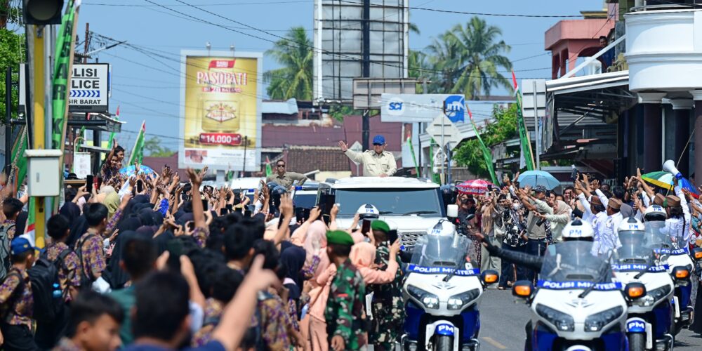 Danrem 043/Gatam Pantau Langsung Pengamanan Kunjungan Presiden Prabowo di Lampung, Berlangsung Aman dan Lancar