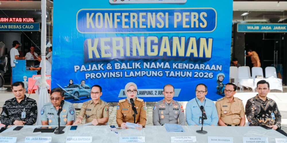 Wagub Jihan Nurlela Resmi Luncurkan Program Keringanan Pajak Kendaraan 2026, Tunggakan Hingga 5 Tahun Cukup Bayar 1,5 Tahun