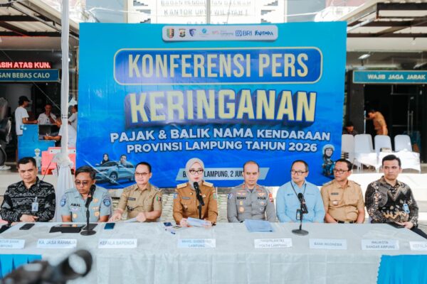 Wagub Jihan Nurlela Resmi Luncurkan Program Keringanan Pajak Kendaraan 2026, Tunggakan Hingga 5 Tahun Cukup Bayar 1,5 Tahun