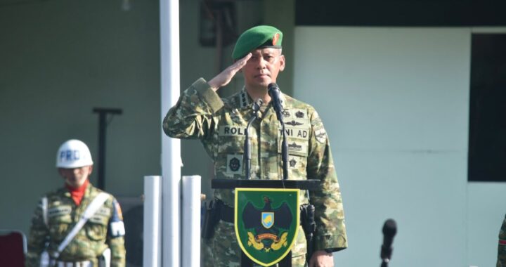 Kasrem 043/Gatam Pimpin Upacara Bulanan, Tegaskan Empat Pesan Kasad untuk Prajurit TNI AD