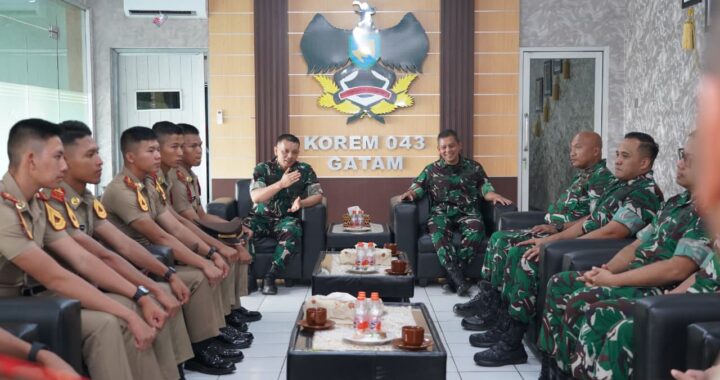 Danrem 043/Gatam Tanamkan Jiwa Kepemimpinan dan Integritas kepada Taruna Akmil