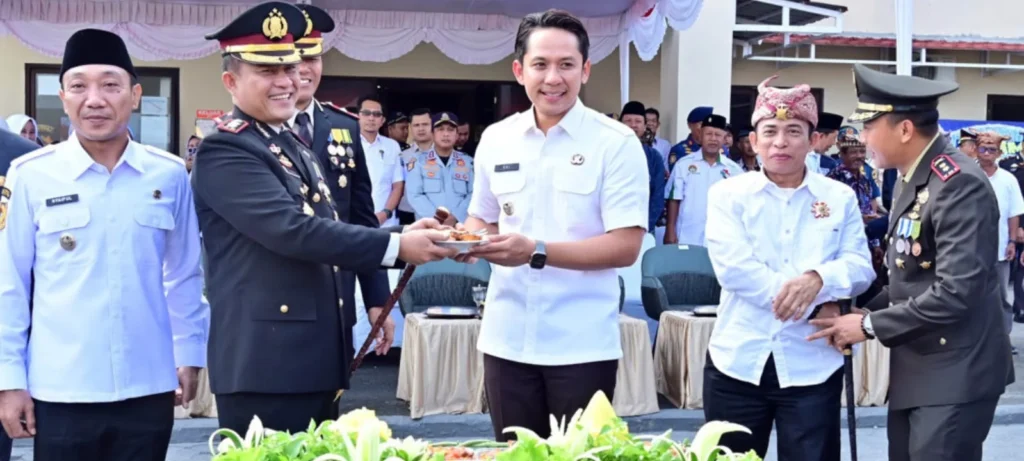 Bupati Egi Hadiri HUT Bhayangkara ke-80, Kapolres Lampung Selatan Tegaskan Komitmen Polri Layani Masyarakat