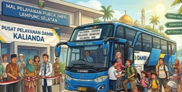 Pemkab Lampung Selatan Hadirkan Kembali DAMRI di Kalianda, Rute Langsung ke Jakarta-Bandung-BSD