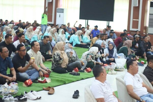Pemkot Bandar Lampung Gelar Nobar Piala Dunia FIFA 2026, Pererat Kebersamaan Warga di Aula Semergou