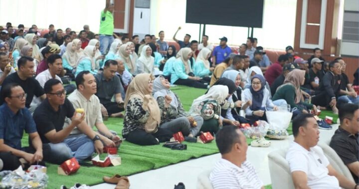 Pemkot Bandar Lampung Gelar Nobar Piala Dunia FIFA 2026, Pererat Kebersamaan Warga di Aula Semergou