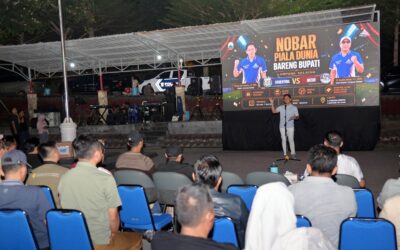 UMKM Raup Berkah dari Nobar Piala Dunia, Bupati Egi: Gema HELAU Gerakkan Ekonomi Rakyat