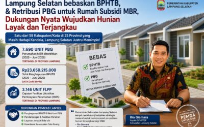 Lampung Selatan Tegaskan Dukung Rumah Subsidi MBR, Bebaskan BPHTB dan PBG, Terbitkan 7.690 Izin Bangunan