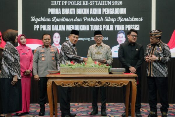 Gubernur Mirza Ajak PP Polri Perkuat Sinergi Wujudkan Lampung Maju Menuju Indonesia Emas