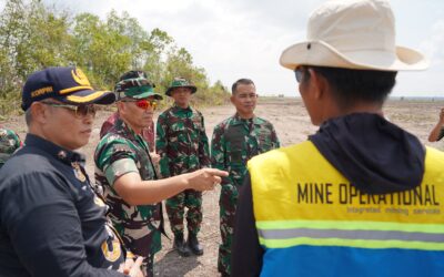 Danrem 043/Gatam Tinjau Program Cetak Sawah Rakyat di Tulang Bawang, Percepat Ketahanan Pangan Nasional