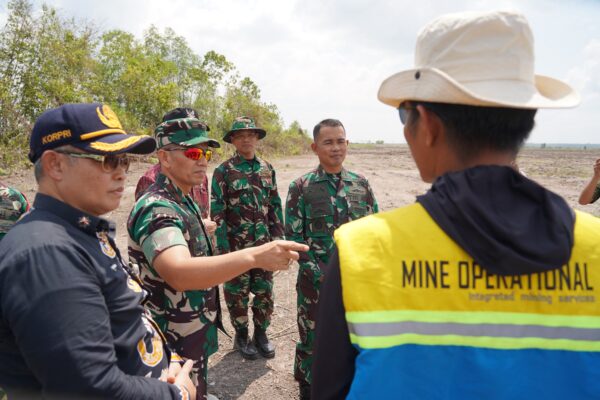 Danrem 043/Gatam Tinjau Program Cetak Sawah Rakyat di Tulang Bawang, Percepat Ketahanan Pangan Nasional