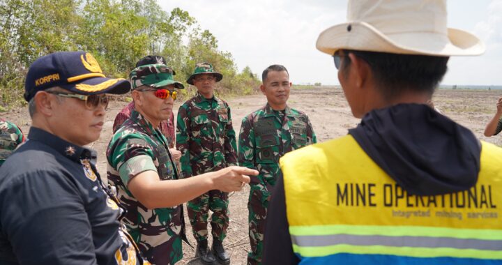 Danrem 043/Gatam Tinjau Program Cetak Sawah Rakyat di Tulang Bawang, Percepat Ketahanan Pangan Nasional