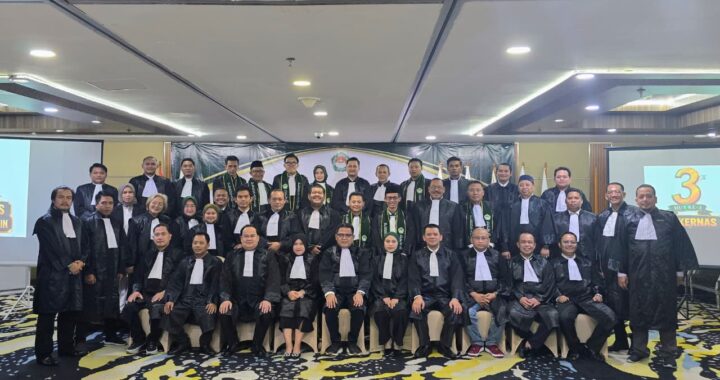 Milad ke-3 dan Rakernas Persadin 2026 Sukses Digelar, Perkuat Konsolidasi Nasional Advokat