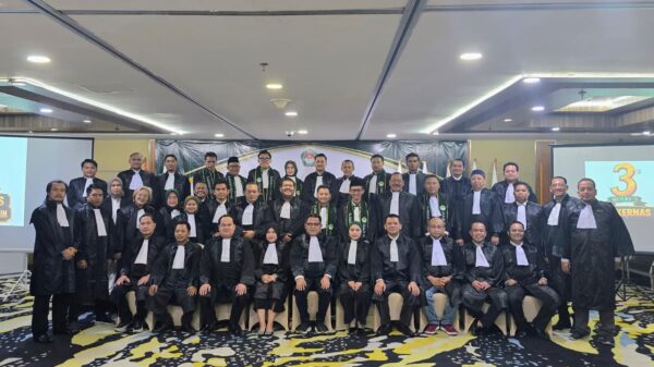 Milad ke-3 dan Rakernas Persadin 2026 Sukses Digelar, Perkuat Konsolidasi Nasional Advokat