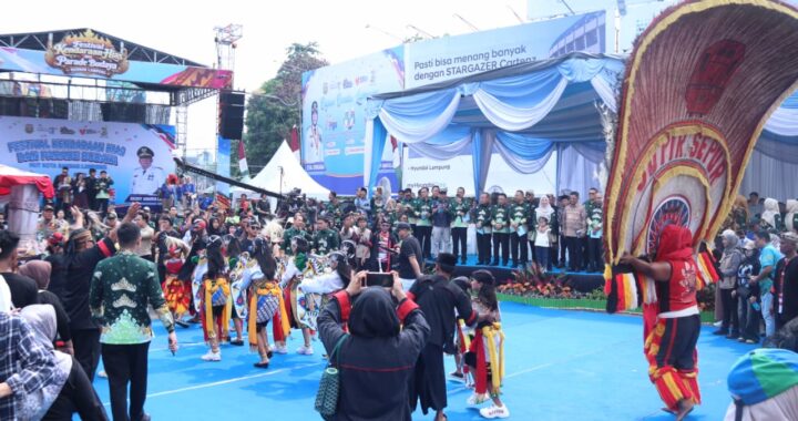 Festival Kendaraan Hias dan Pawai Budaya Semarakkan HUT ke-344 Kota Bandar Lampung