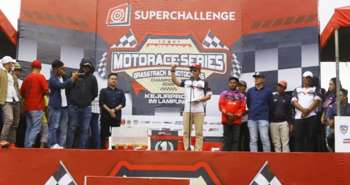 Penutupan Grasstrack Championship di Lampung Barat Meriah, Dihadiri Ribuan Penonton; Ini Kata Bupati Parosil