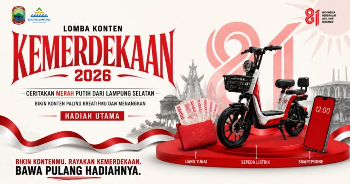Lomba Konten Kemerdekaan di Menara Siger, Ada Hadiah Menarik