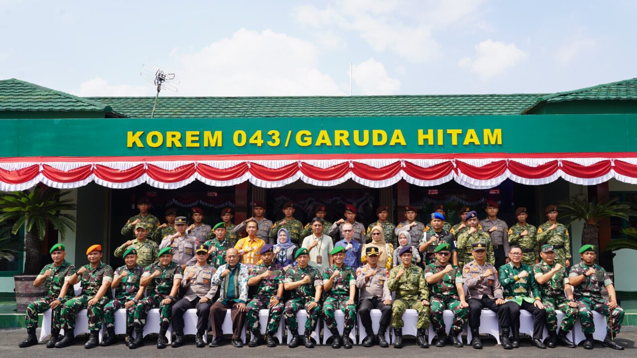 Danrem 043/Gatam Sambut Taruna Akademi TNI dan Akpol, Perkuat Pengabdian Lewat Bhakti Sekolah Rakyat 2026