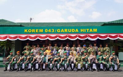 Danrem 043/Gatam Sambut Taruna Akademi TNI dan Akpol, Perkuat Pengabdian Lewat Bhakti Sekolah Rakyat 2026