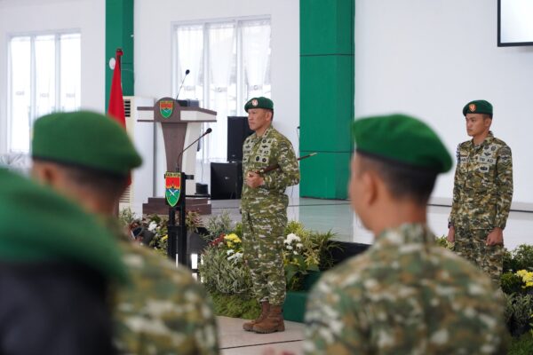 Sertijab 11 Pejabat Kodam XXI/Radin Inten, Danrem Tegaskan Sinergi untuk Lampung