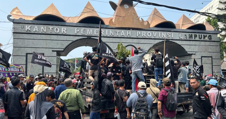 Ribuan Massa DRL Peringati Hari Tani Nasional, Desak Gubernur Lampung Percepat Penyelesaian Konflik Agraria
