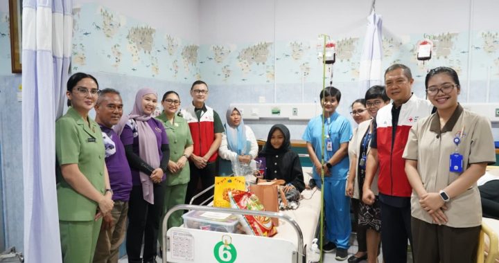 Persit KCK Koorcab Rem 043 Beri Dukungan untuk 13 Anak Penderita Thalasemia