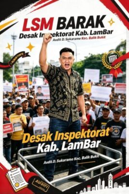 DPP BARAK Soroti Realisasi Dana Desa Sukarame, Desak Inspektorat Lampung Barat Audit