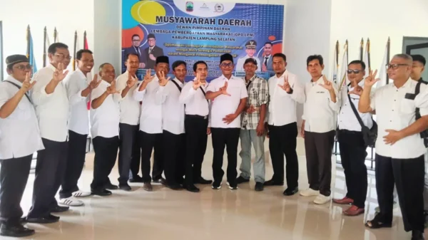 Ketua APDESI Merah Putih Lampung Selatan, M. Yani Ucapkan Selamat kepada M. Agus Budiantoro